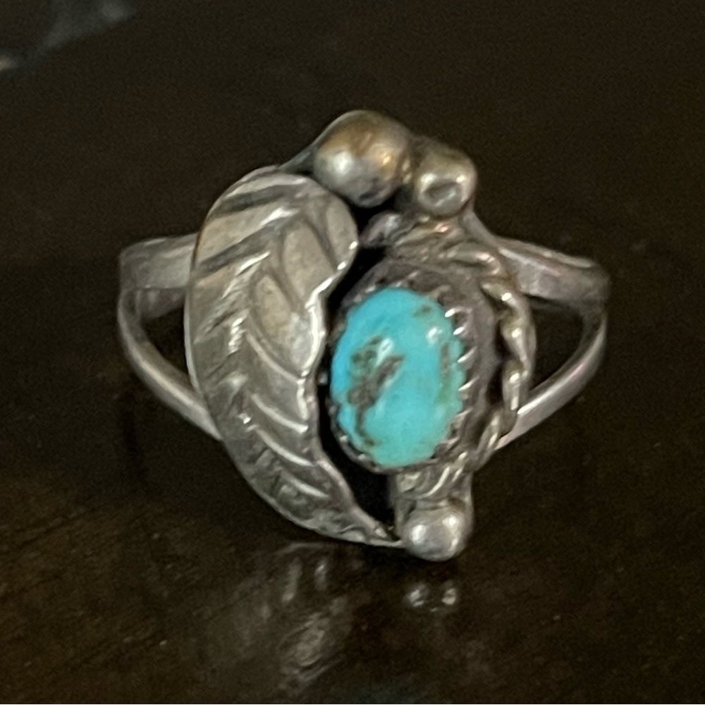 M. Davis Navajo Turquoise Ring